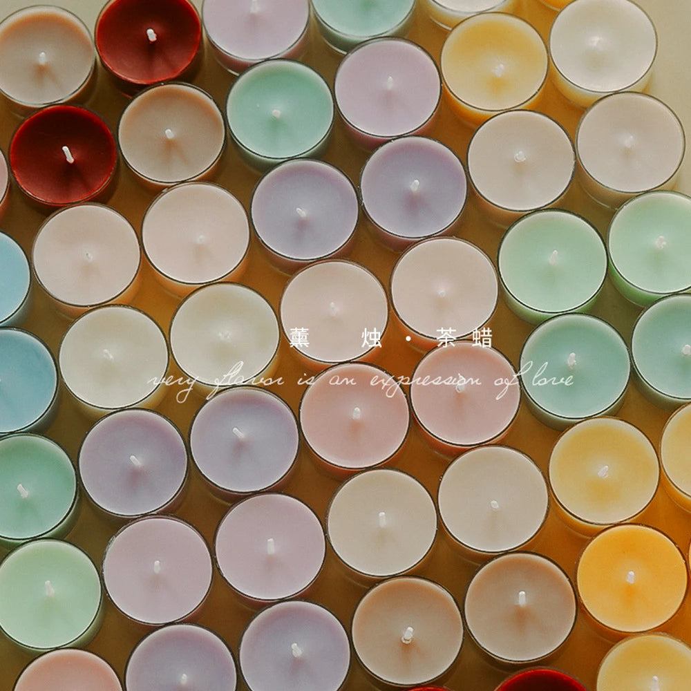 Handmade Tea Wax, Fig Rose White Peach Oolong Scented Candle, Natural Plants Essence Aromatic Sleep Aid Glass Bottle Candle 1Pcs