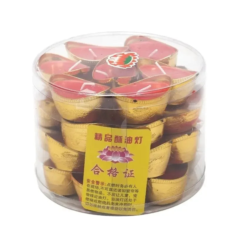 28PCS Handmade Lotus Flower Tea Light Candles – Floating Tea Lights for Tables, Bridal & Baby Showers