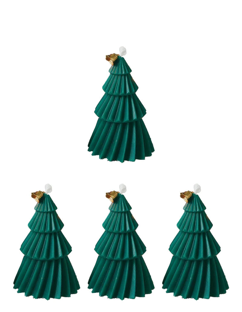 Handcrafted Christmas Tree Scented Candle – Creative Festive Ornament & Holiday Gift