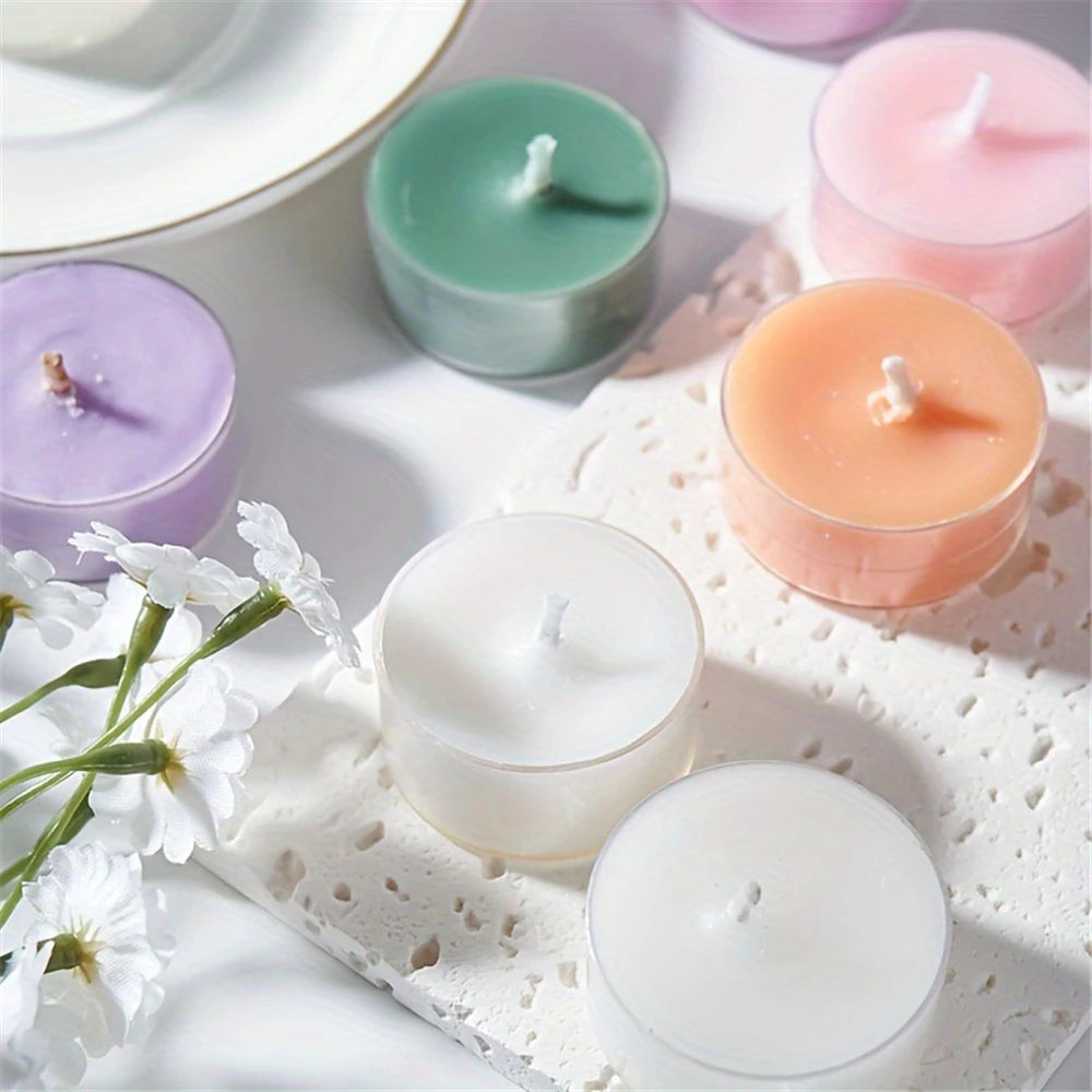 Handmade Tea Wax, Fig Rose White Peach Oolong Scented Candle, Natural Plants Essence Aromatic Sleep Aid Glass Bottle Candle 1Pcs