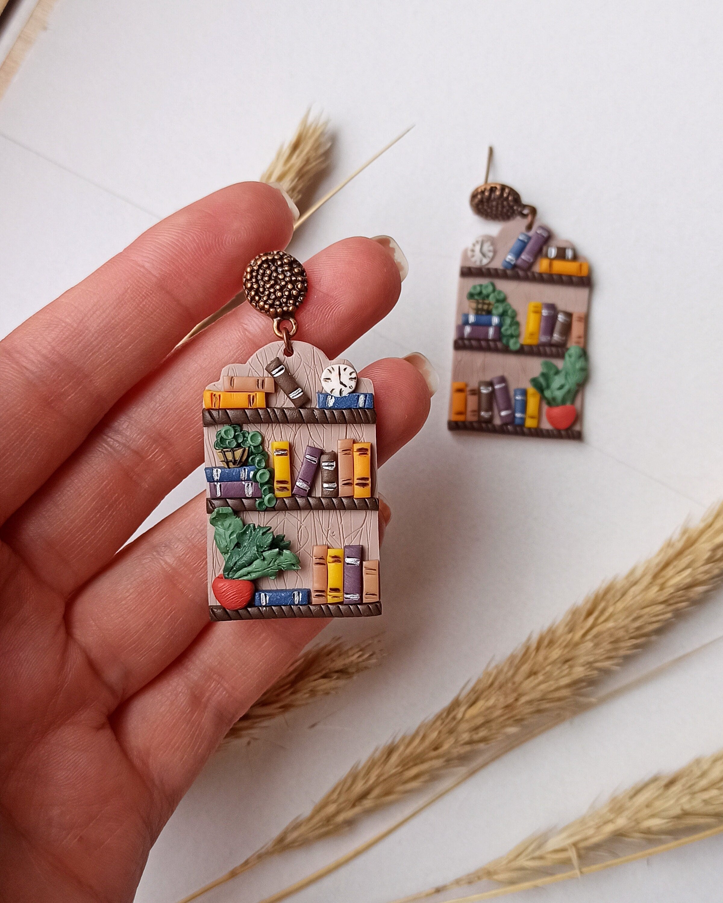 Fun Book Earrings, teacher earrings, teacher gift, dangle earrings, gift for her, book lover gift, Book gifts, back to school gift, cute